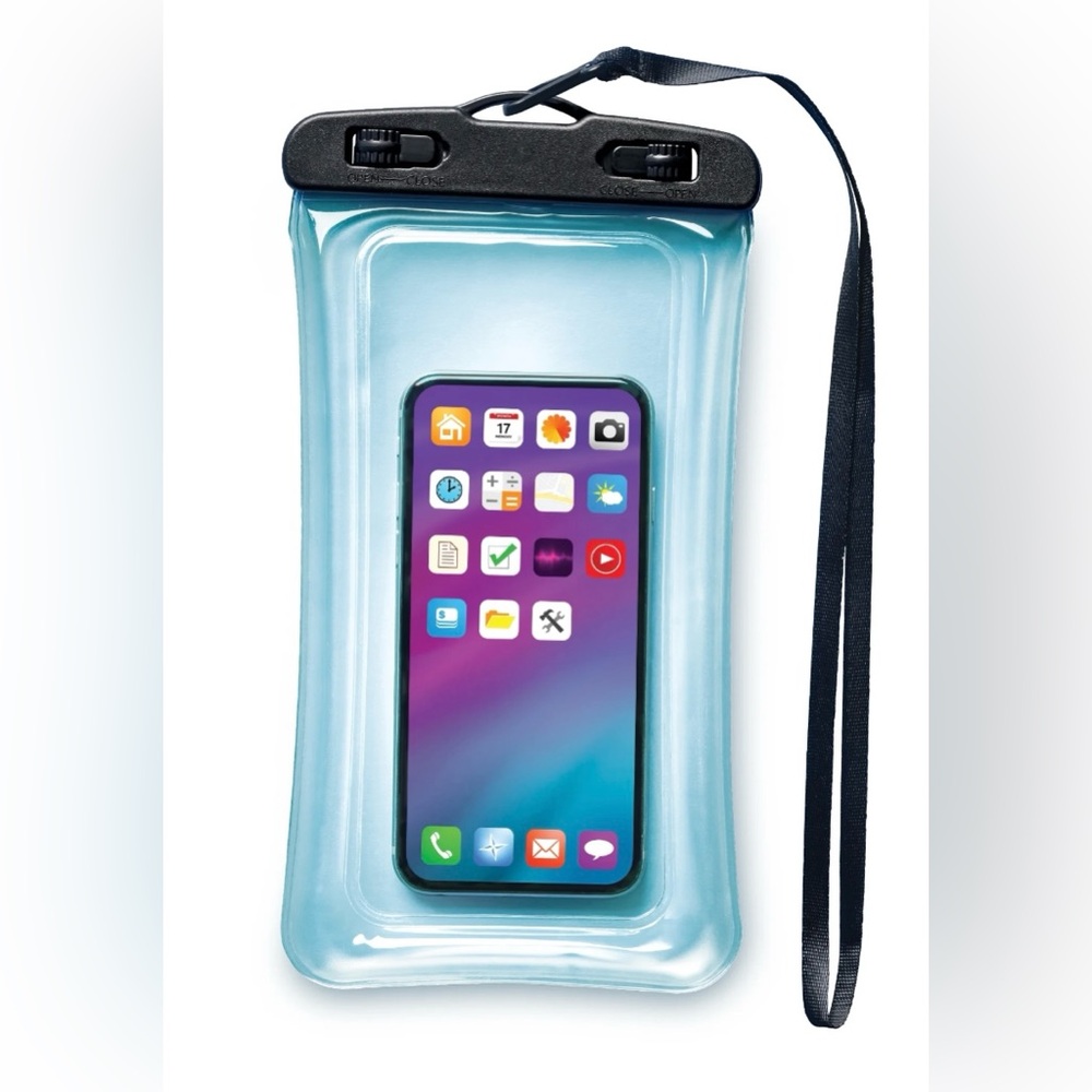 🔴 3/$12 Waterproof Phone Pouch - Black!‎ New in box.